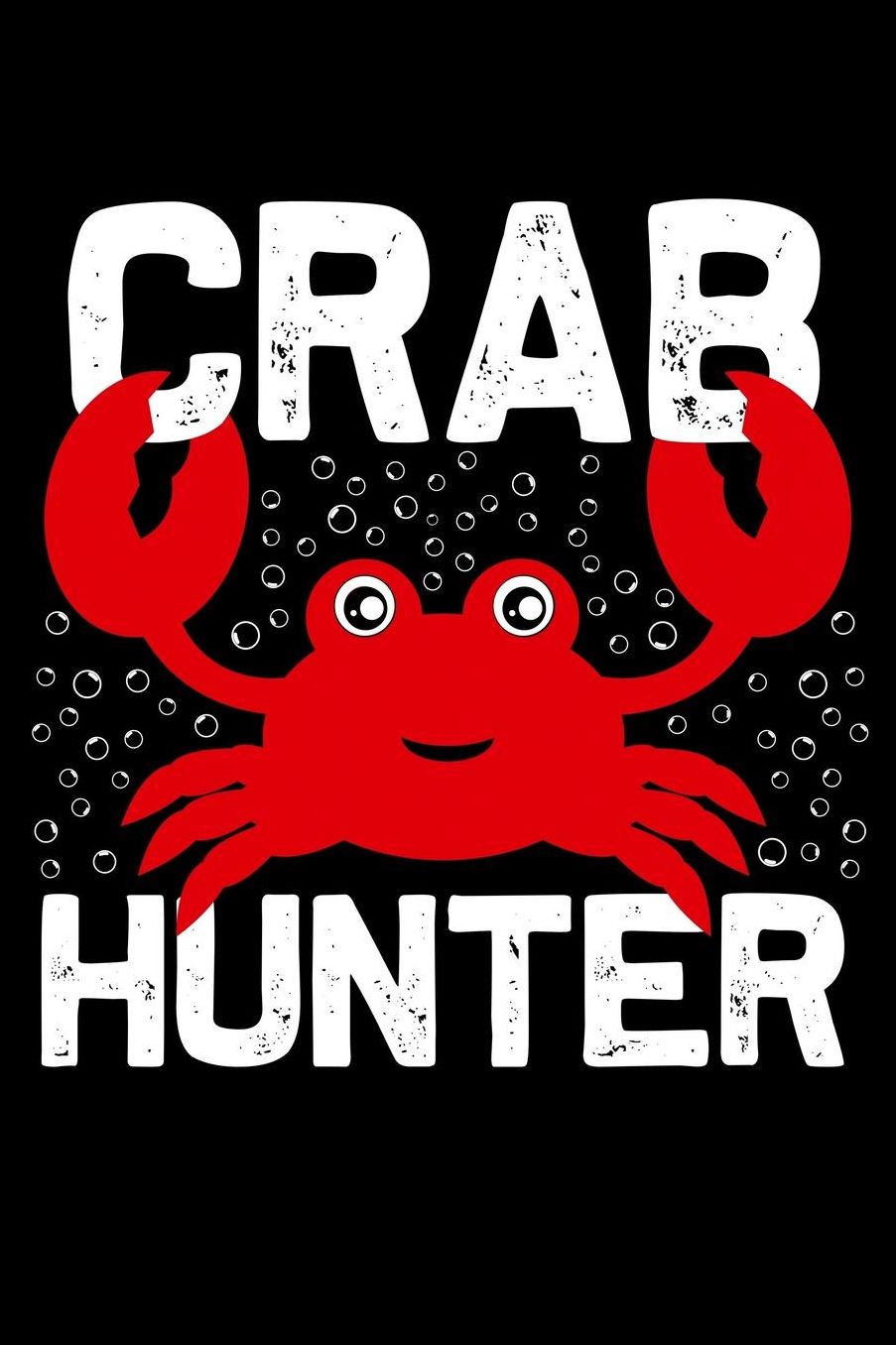 Crab hunter: Composition Journal Notebook Wide Ruled with 100 lined pages for you as budget planner or password organizer or your kids as a back to school or kindergarten gift
