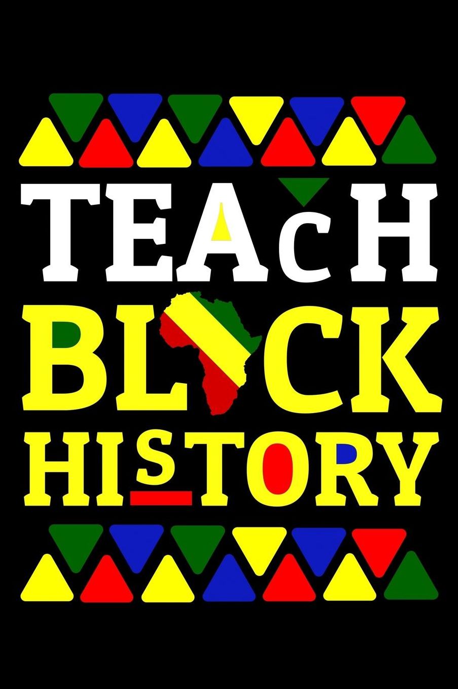 Teach black history: Composition Journal Notebook Wide Ruled with 100 lined pages for you as budget planner or password organizer