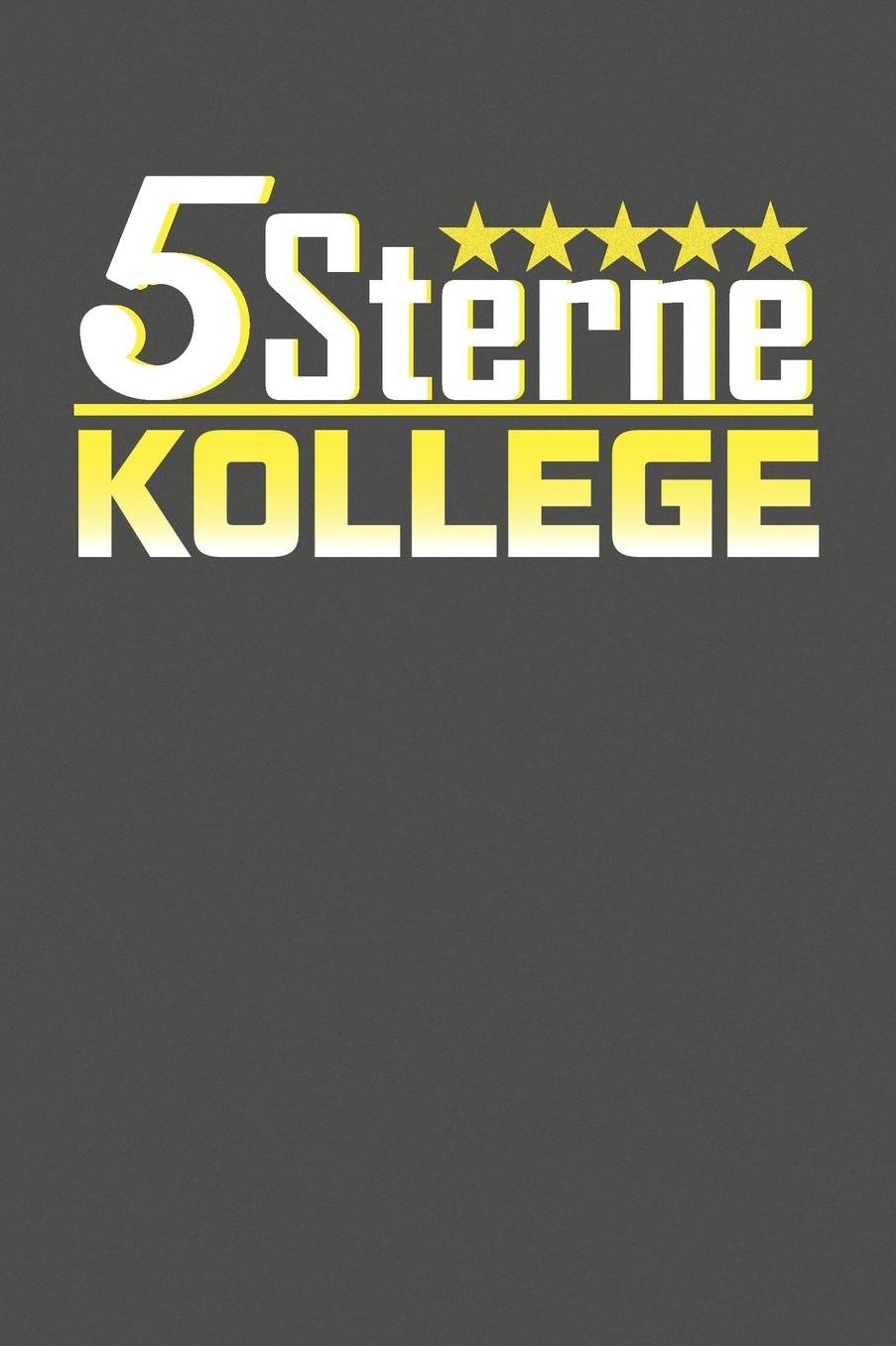 5 Sterne Kollege: Praktischer Wochenplaner fï¿½r ein ganzes Jahr - 15x23cm (ca. DIN A5)