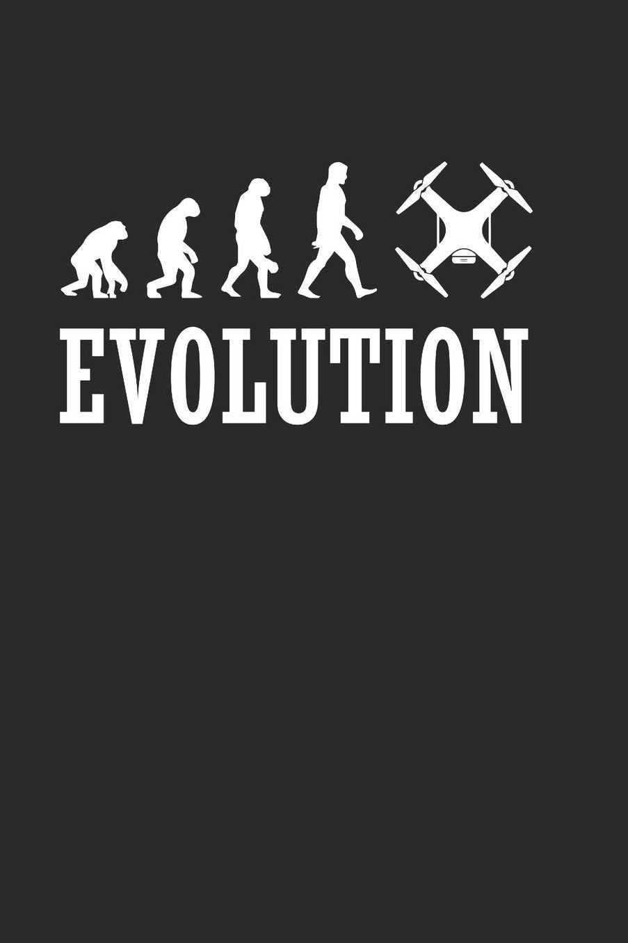 Evolution: DROHNEN NOTIZBUCH Drones Notebook Drone Journal 6x9 kariert squared