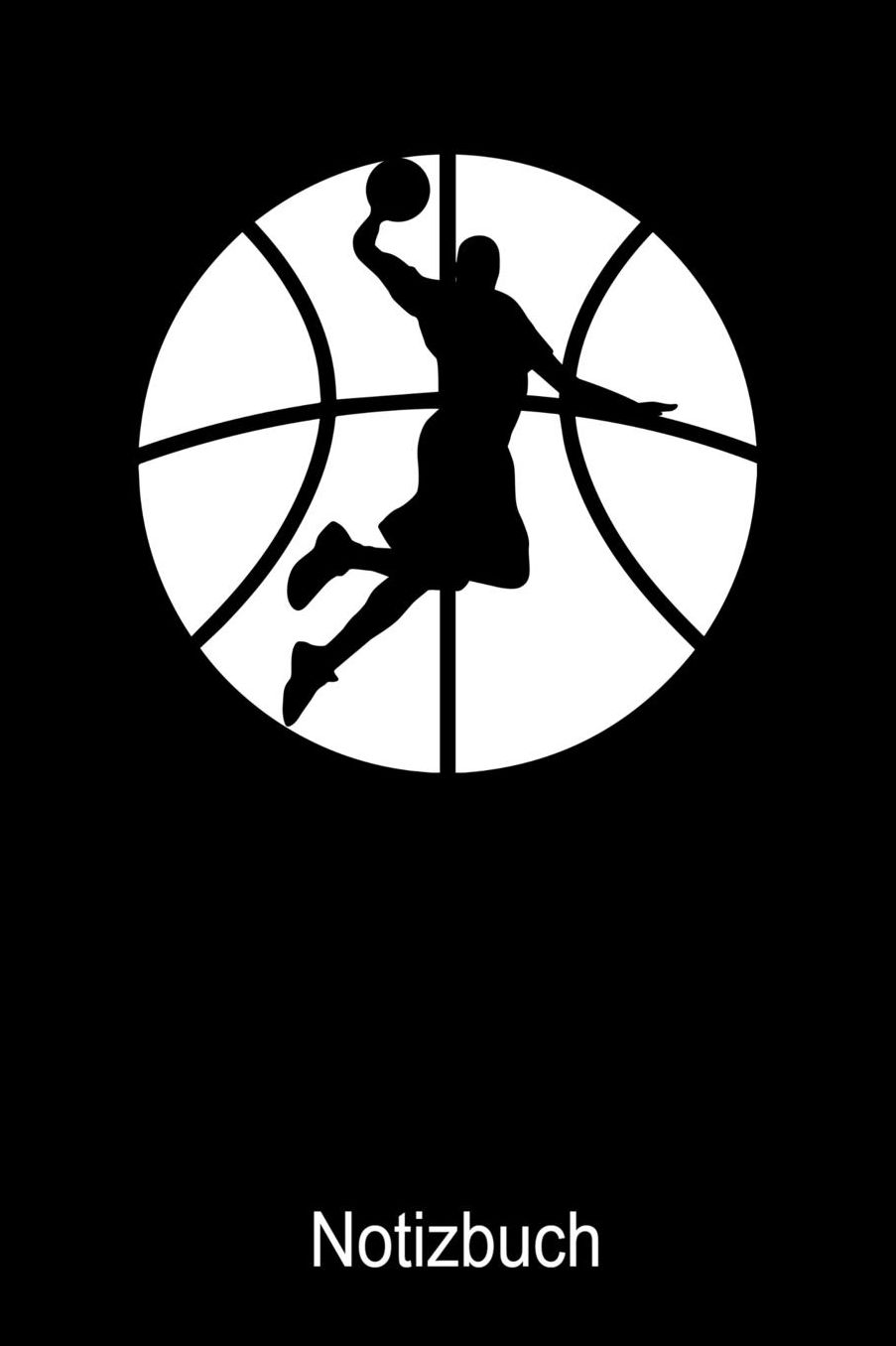 Basketball Notizbuch: Notizbuch A5 blanko 120 Seiten, Notizheft / Tagebuch / Reise Journal, perfektes Geschenk fï¿½r Basketball Spieler