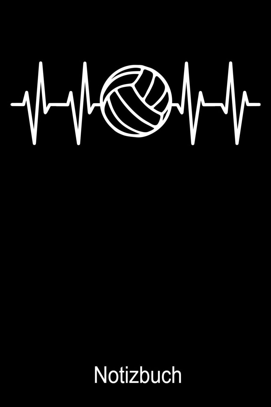 Volleyball Notizbuch: Notizbuch A5 blanko 120 Seiten, Notizheft / Tagebuch / Reise Journal, perfektes Geschenk fï¿½r Volleyball Spieler