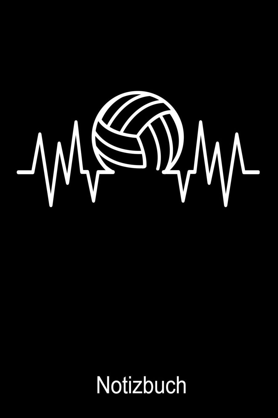 Volleyball Notizbuch: Notizbuch A5 blanko 120 Seiten, Notizheft / Tagebuch / Reise Journal, perfektes Geschenk fï¿½r Volleyball Spieler