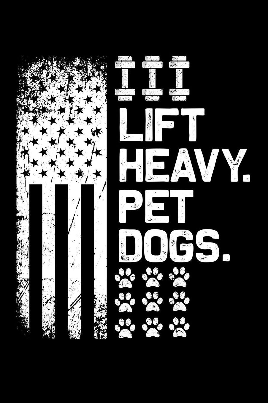 Lift heavy pet dogs: Composition Journal Notebook Wide Ruled with 100 lined pages for you as budget planner or password organizer