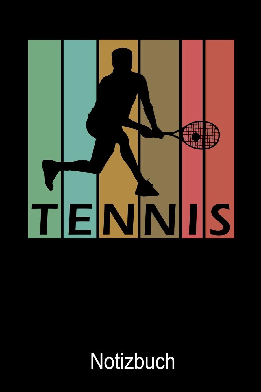 Tennis Notizbuch: Notizbuch A5 blanko 120 Seiten, Notizheft / Tagebuch / Reise Journal, perfektes Geschenk fï¿½r Tennis Spieler