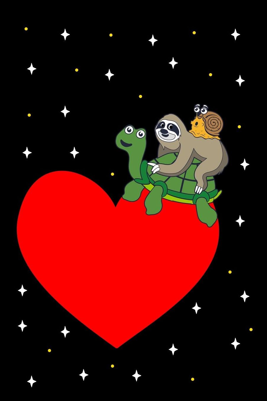 Funny turtle sloth and snail fans journal: Composition Journal Notebook Wide Ruled with 100 lined pages for you as budget planner or password organizer or your kids as a back to school or kindergarten gift