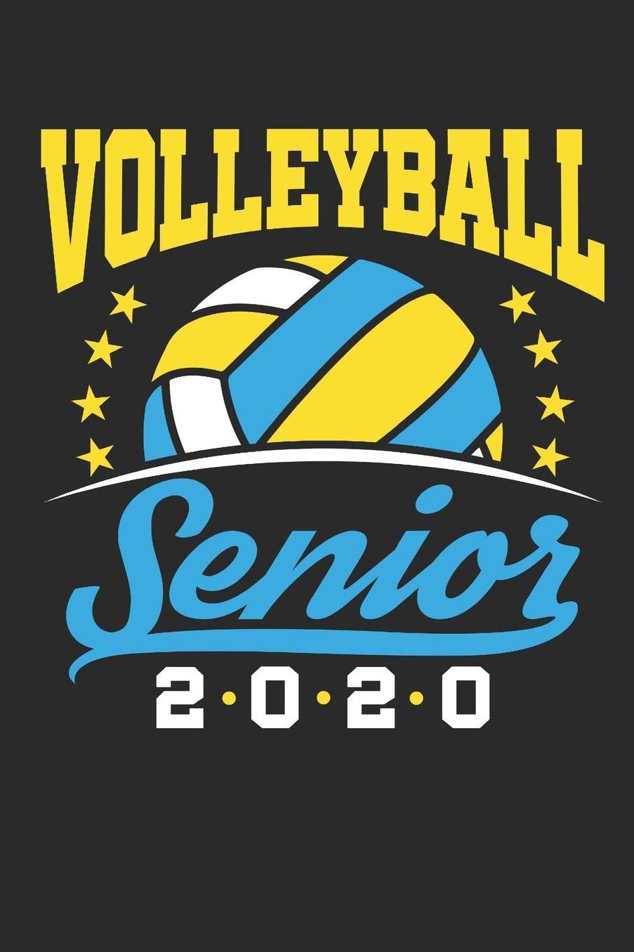 Volleyball Senior 2020: Volleyball Journal, Blank Paperback Notebook For Volleyball Player To Write In, 150 Pages, college ruled