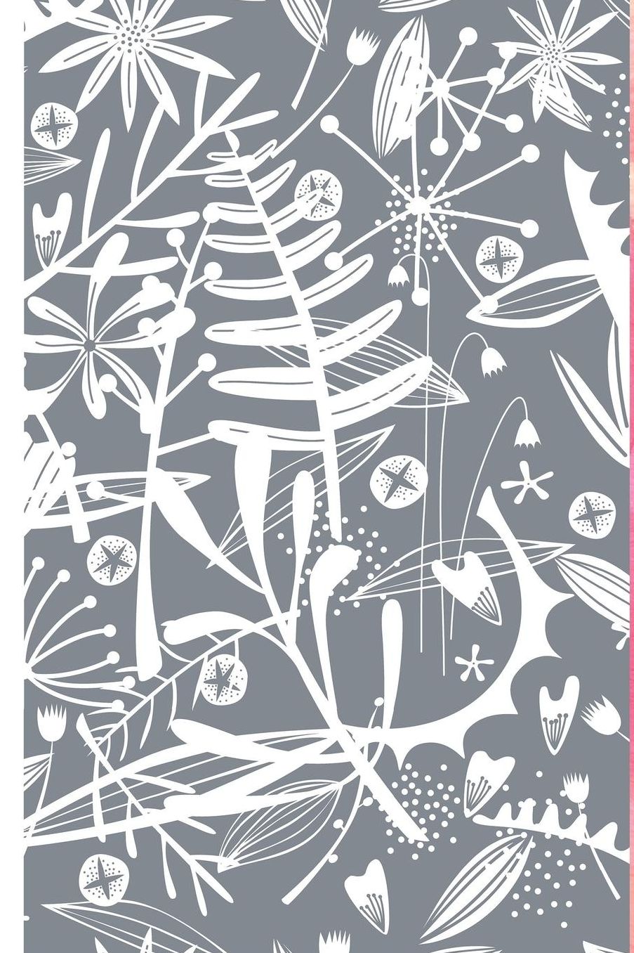 Notes: A Blank Isometric Graph Paper Notebook with Tropical Leaves and Foliage Cover Art