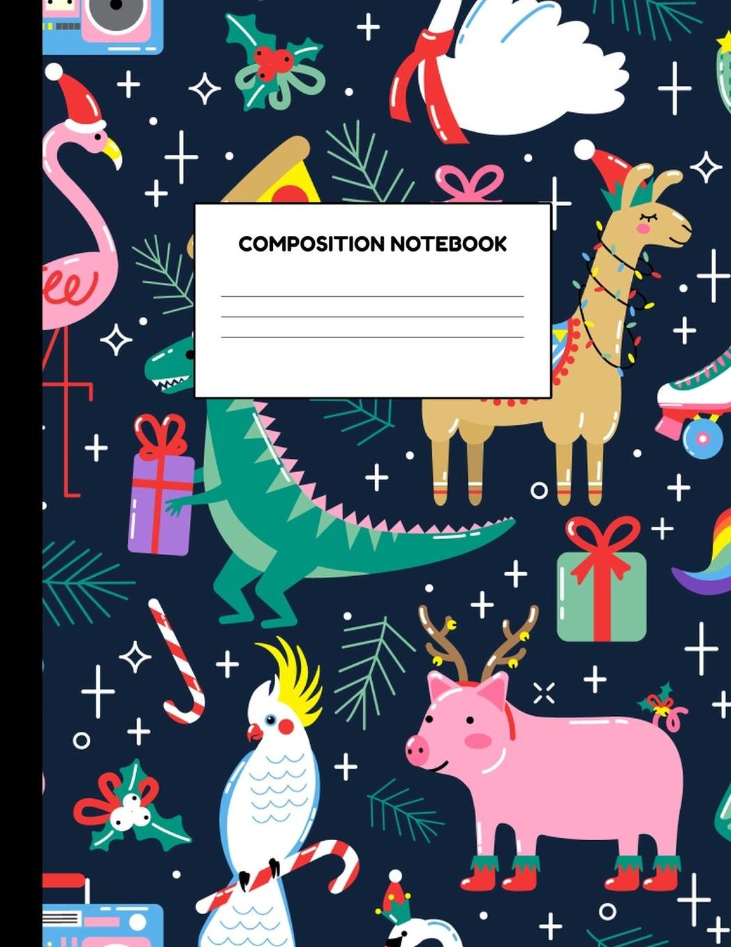 Composition Notebook: Wide Ruled Paper Notebook Journal - Blank Lined Workbook for Teens Kids Students Girls for Home School College for Writing Notes