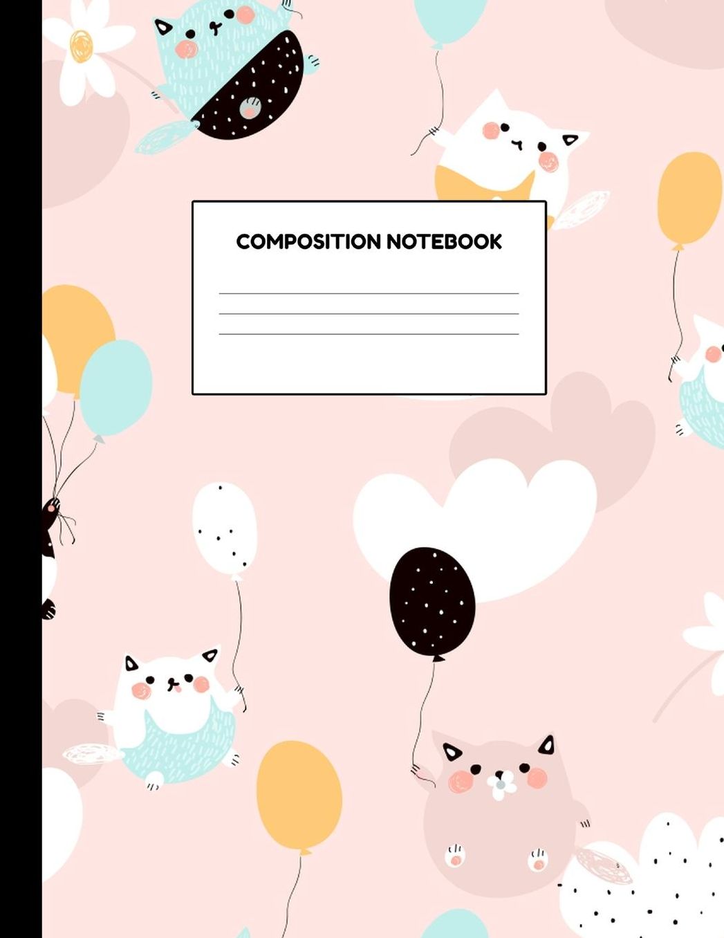 Composition Notebook: Wide Ruled Paper Notebook Journal - Blank Lined Workbook for Teens Kids Students Girls for Home School College for Writing Notes