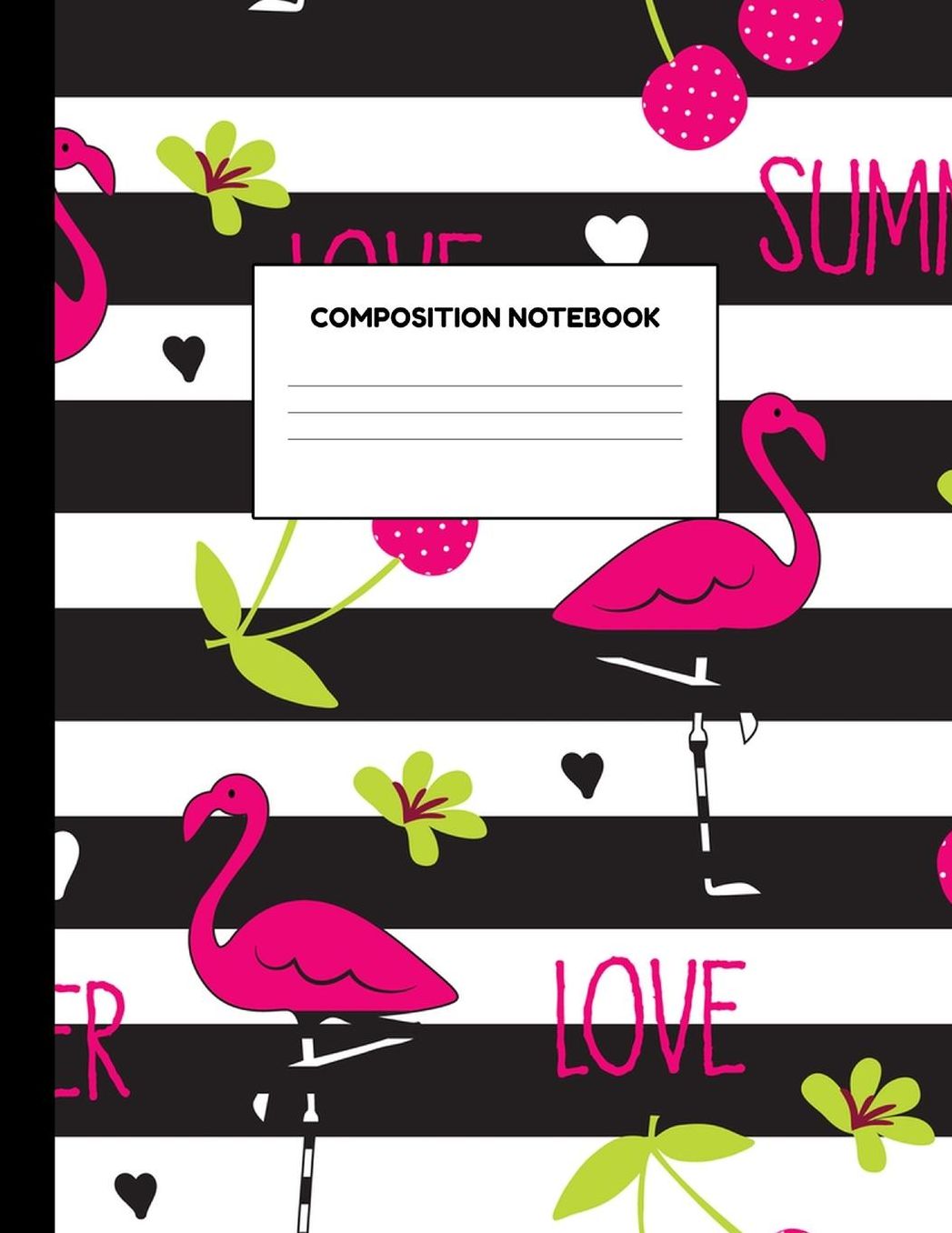 Composition Notebook: Wide Ruled Paper Notebook Journal - Blank Lined Workbook for Teens Kids Students Girls for Home School College for Writing Notes