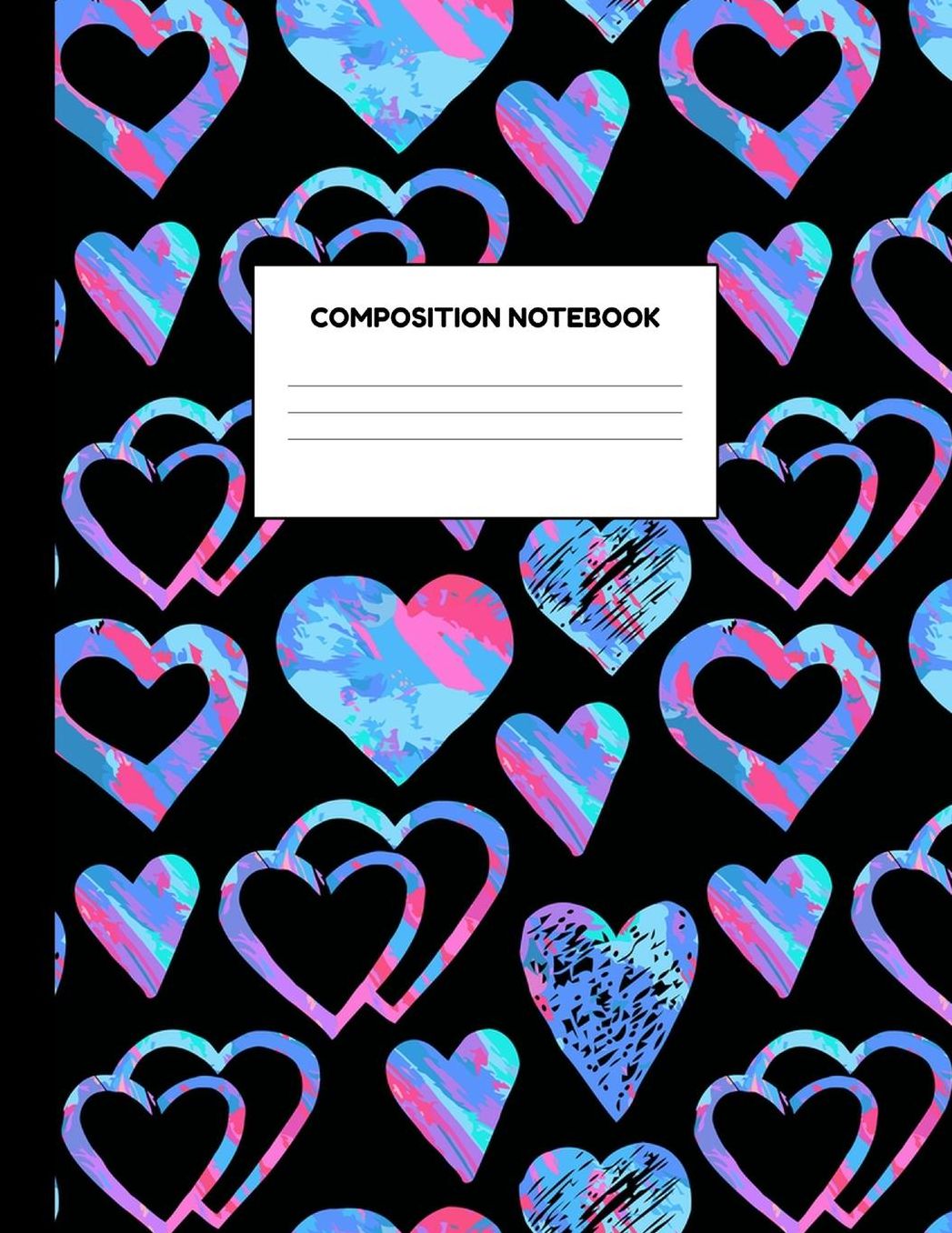 Composition Notebook: Wide Ruled Paper Notebook Journal - Blank Lined Workbook for Teens Kids Students Girls for Home School College for Writing Notes