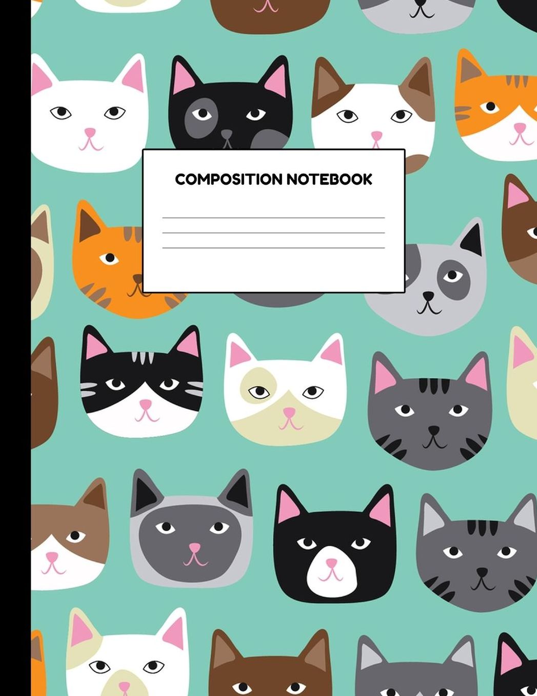 Composition Notebook: Wide Ruled Paper Notebook Journal - Blank Lined Workbook for Teens Kids Students Girls for Home School College for Writing Notes