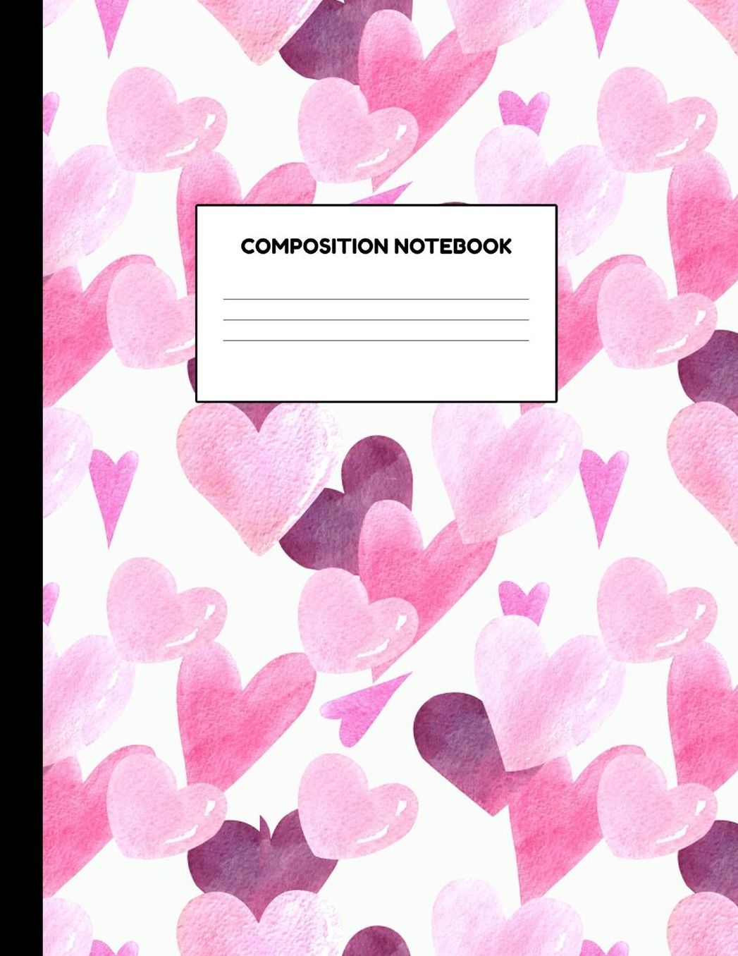 Composition Notebook: Wide Ruled Paper Notebook Journal - Blank Lined Workbook for Teens Kids Students Girls for Home School College for Writing Notes