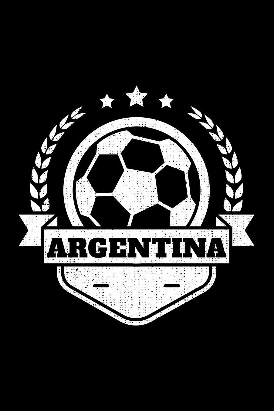 Argentina: Lined Writing Journal For Fans of Argentina Soccer or Futbol