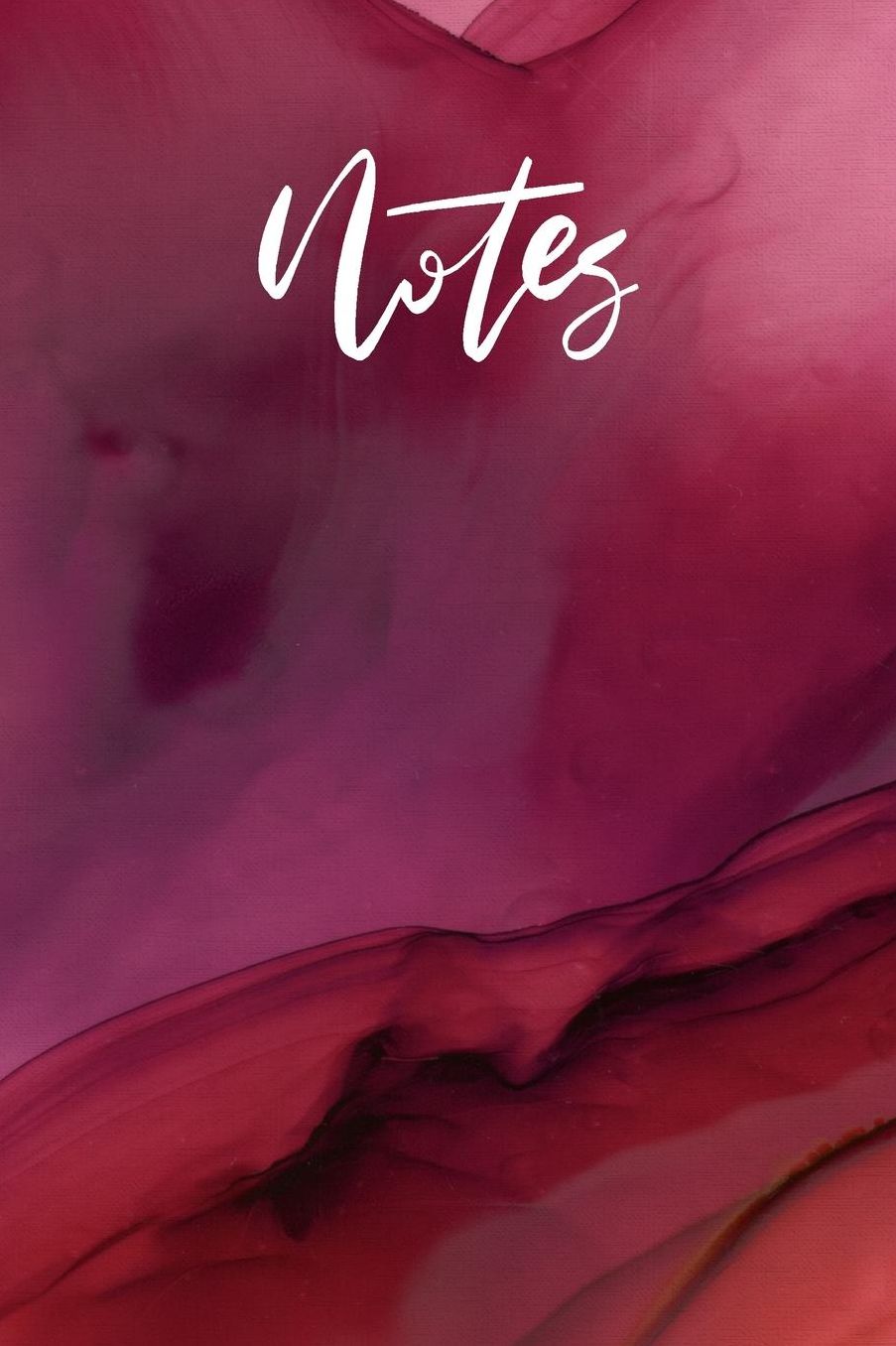 Notes: 110-Page Cornell Note Taking System Notebook Watercolor Inkwell Design Journal Notebook for Professionals, Sermon Notes, Bible Study or Daily Journaling Classy Artist Style and Colorful Pattern Journal