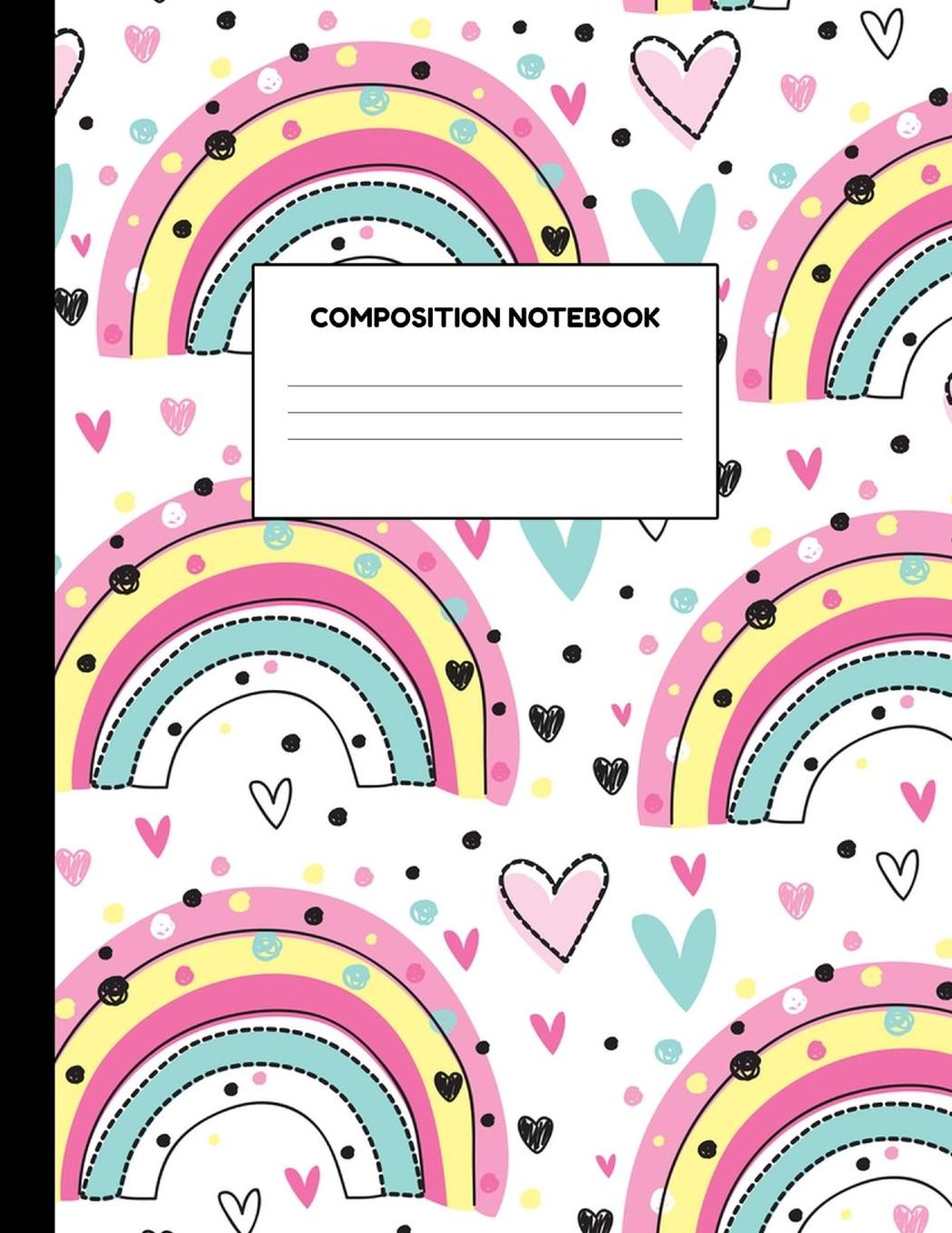 Composition Notebook: Wide Ruled Paper Notebook Journal - Blank Lined Workbook for Teens Kids Students Girls for Home School College for Writing Notes