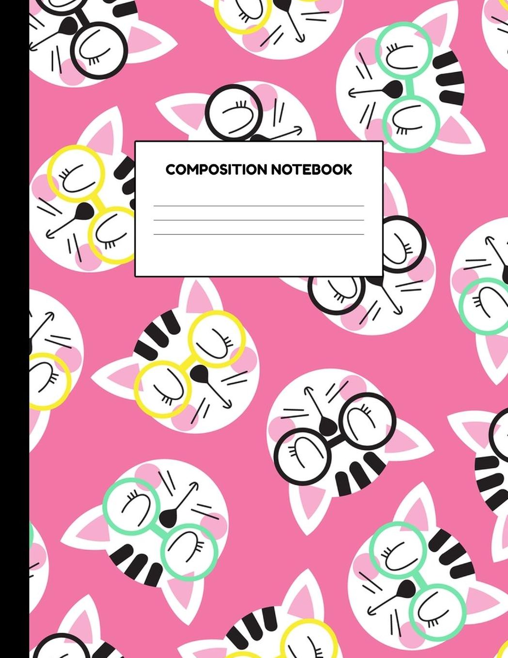 Composition Notebook: Wide Ruled Paper Notebook Journal - Blank Lined Workbook for Teens Kids Students Girls for Home School College for Writing Notes