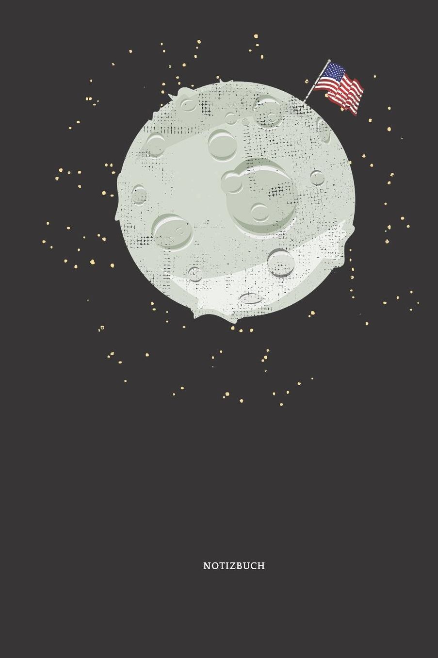 Notizbuch: Apollo 11 Mandala Notizbuch / Tagebuch / Journal mit 120 leeren Linierte Seiten astronaut,