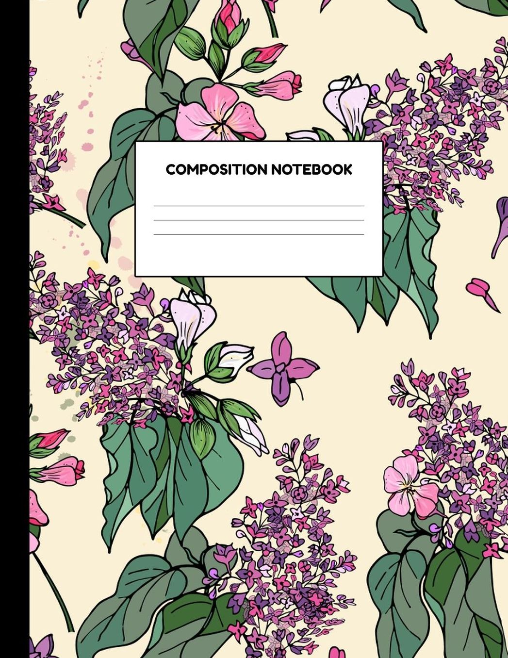 Composition Notebook: Wide Ruled Paper Notebook Journal - Blank Lined Workbook for Teens Kids Students Girls for Home School College for Writing Notes