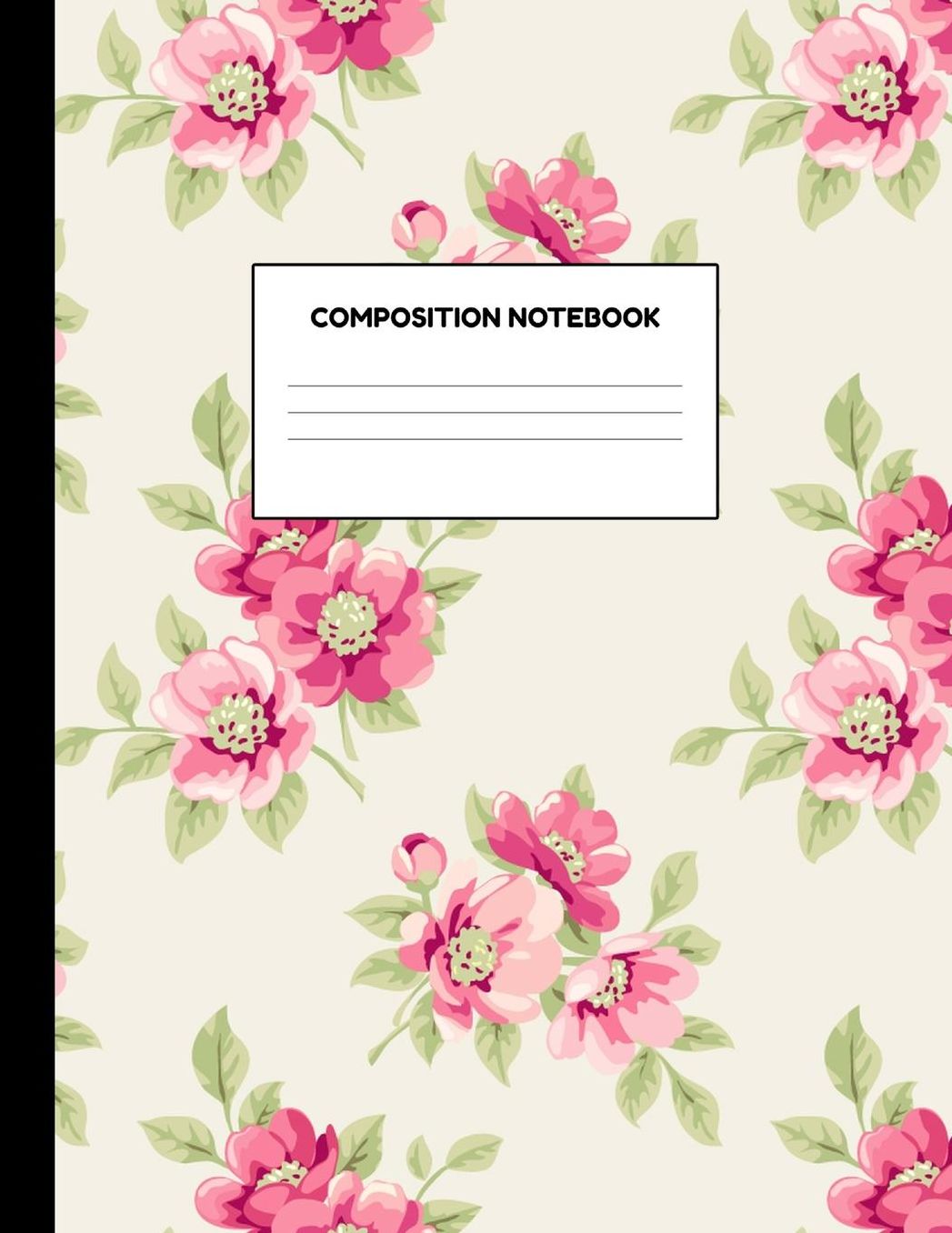 Composition Notebook: Wide Ruled Paper Notebook Journal - Blank Lined Workbook for Teens Kids Students Girls for Home School College for Writing Notes
