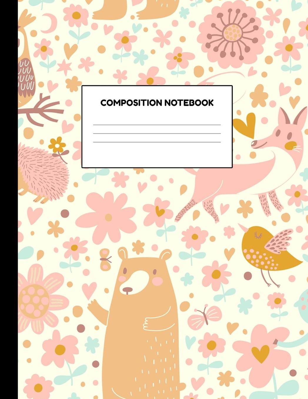 Composition Notebook: Wide Ruled Paper Notebook Journal - Blank Lined Workbook for Teens Kids Students Girls for Home School College for Writing Notes