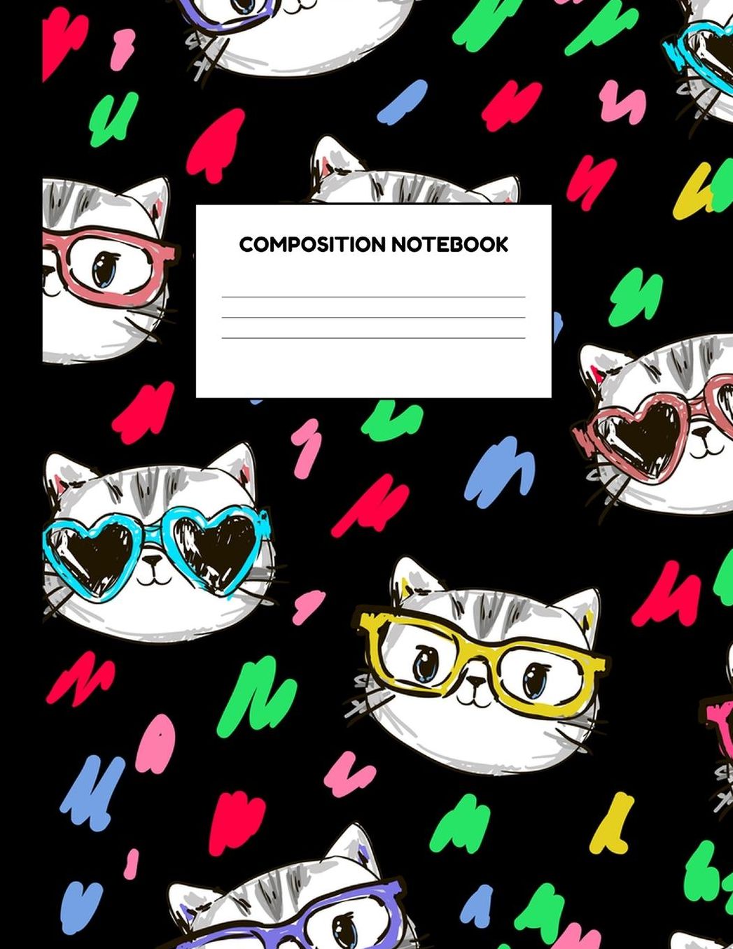 Composition Notebook: Wide Ruled Paper Notebook Journal - Blank Lined Workbook for Teens Kids Students Girls for Home School College for Writing Notes