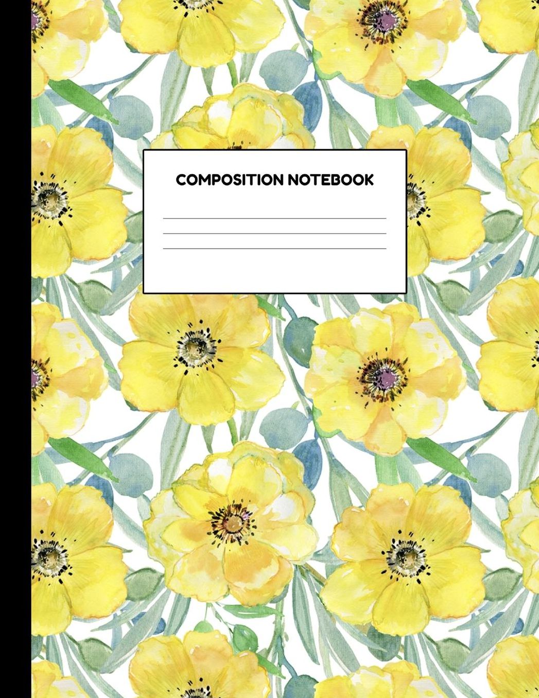 Composition Notebook: Wide Ruled Paper Notebook Journal - Blank Lined Workbook for Teens Kids Students Girls for Home School College for Writing Notes