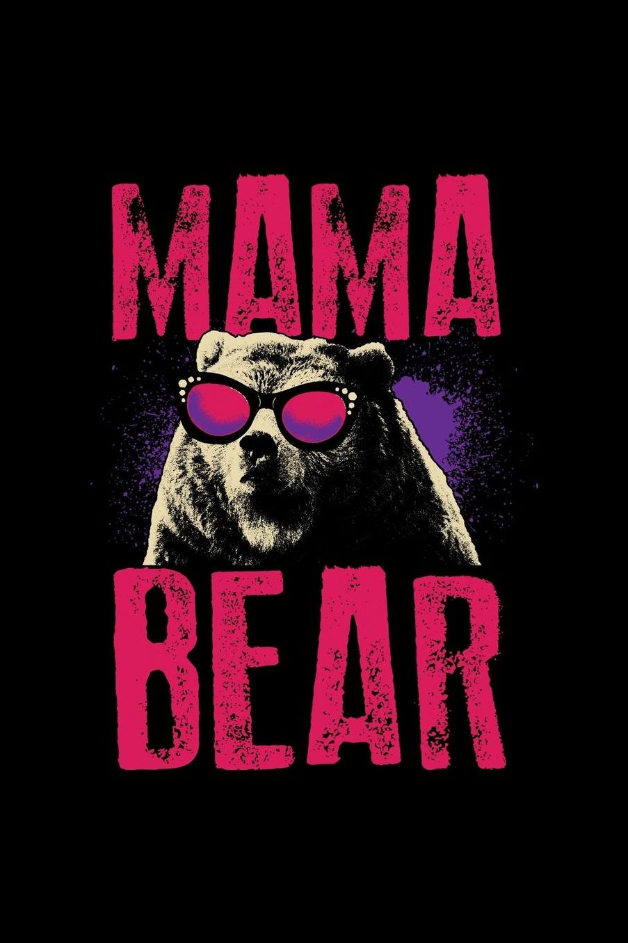 Mama Bear: Gracioso tuerca Dï¿½a de la Madre mamï¿½ don revista - 120 asistentes Forrado cuaderno Para Mejor mamï¿½ abuela abuela - bromear progenitores de colecciï¿½n apesadumbrado retro hijita hijo amor Familia Presente agenda Para reinterpretaciï¿½n