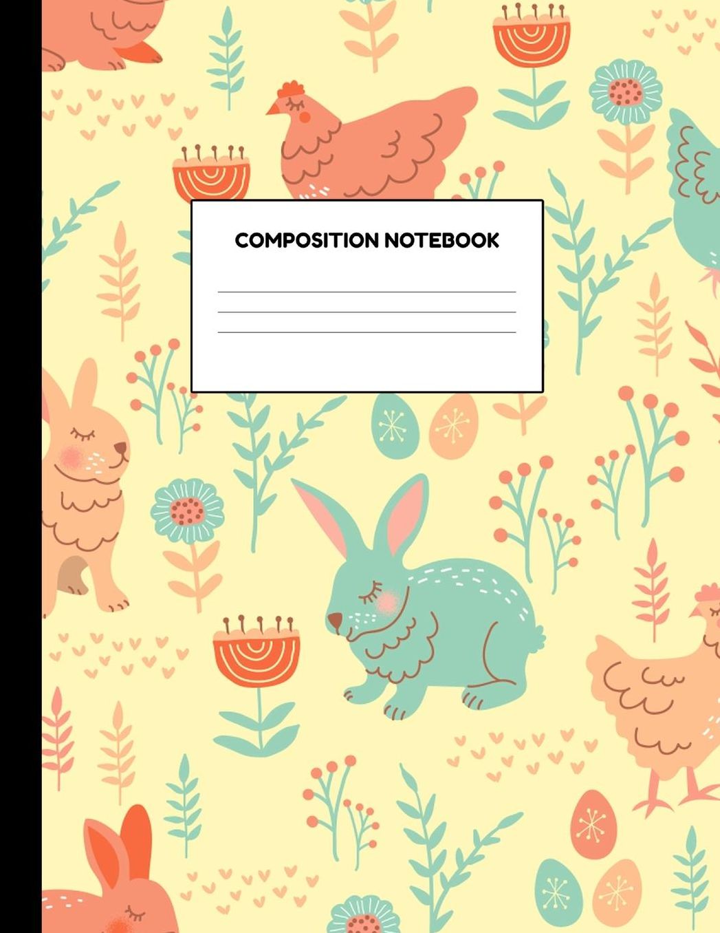 Composition Notebook: Wide Ruled Paper Notebook Journal - Blank Lined Workbook for Teens Kids Students Girls for Home School College for Writing Notes