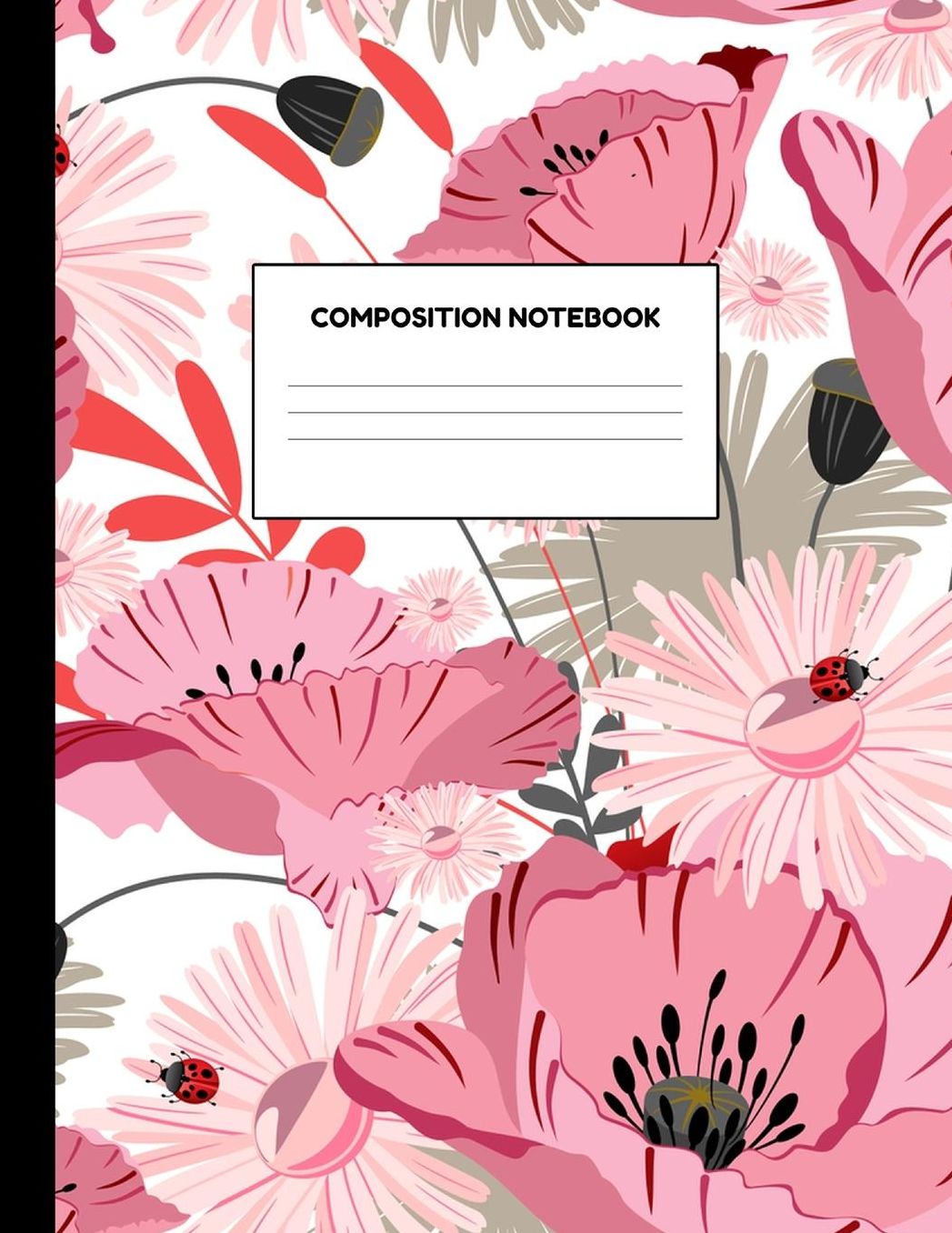 Composition Notebook: Wide Ruled Paper Notebook Journal - Blank Lined Workbook for Teens Kids Students Girls for Home School College for Writing Notes
