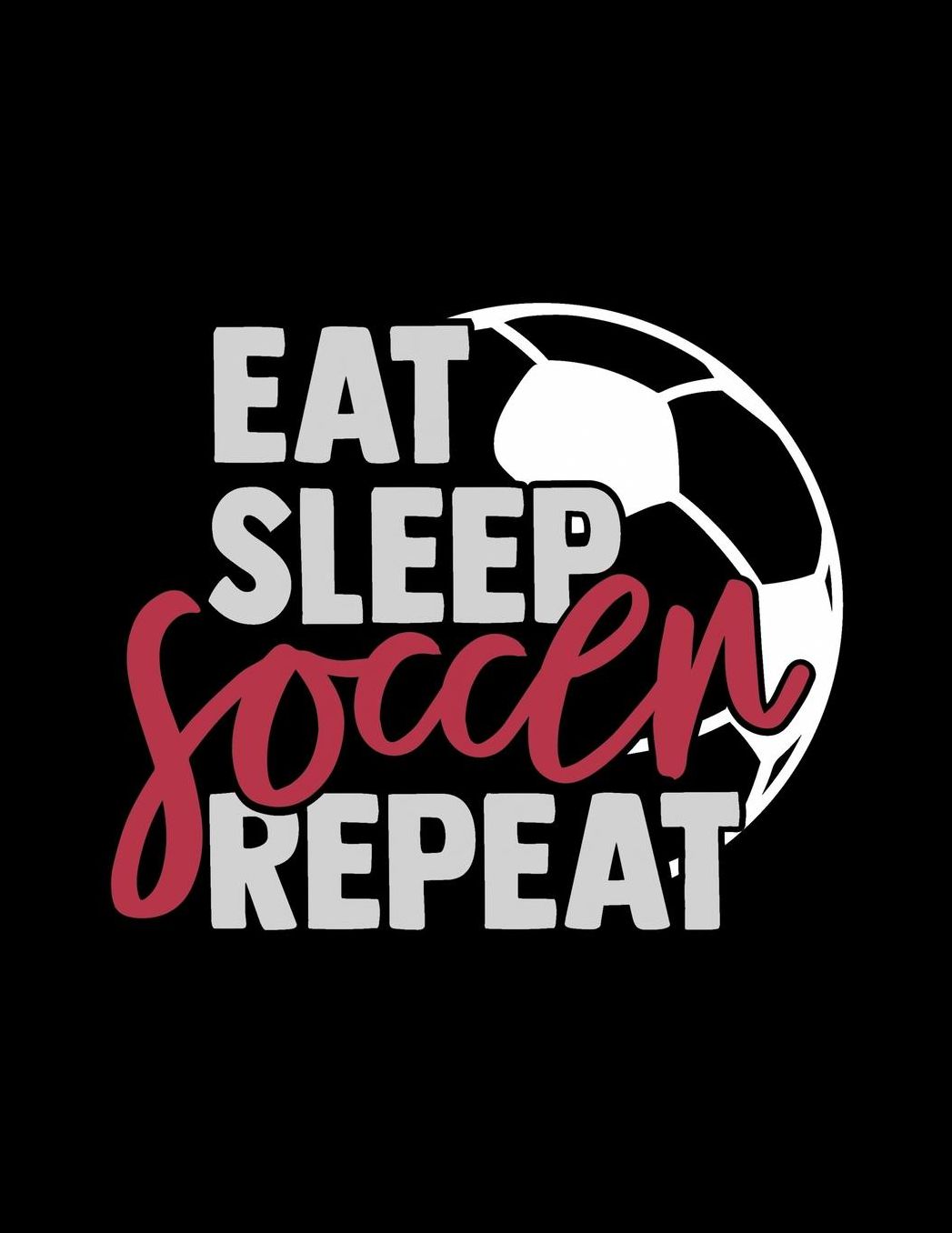 Eat Sleep Soccer Repeat: 2019 - 2020 Student Athlete Planner - Academic Agenda - Daily Organizer For Soccer Lovers