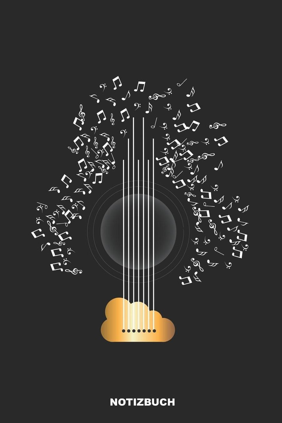 Notizbuch: Punktiertes Gitarre Notizbuch oder Giatrren Notizheft Gepunktet - Musik Journal fï¿½r Mï¿½nner und Frauen punktiert