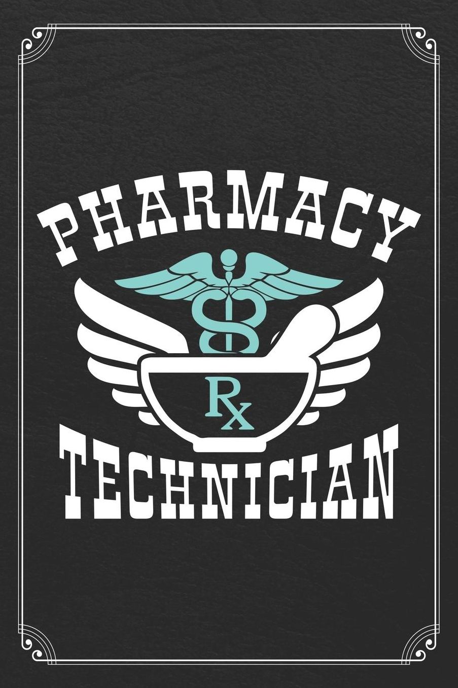 Pharmacy RX Technician: Pharmacist Blank Lined Notebook Pharmacy Journal