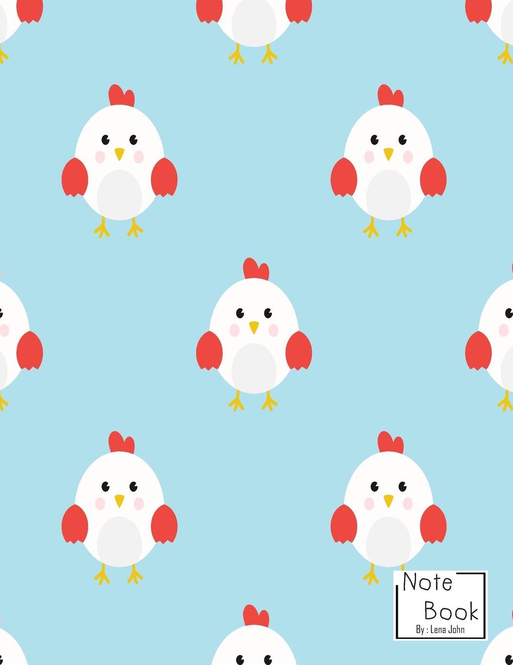 Notebook: Baby Chick Notebook and Lined pages, Extra large (8.5 x 11) inches, 110 pages, White paper (Notebook for Kids)