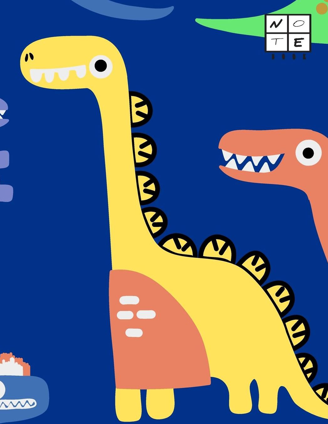 Notebook: little dinosaur killers notebook Notebook and Lined pages, Extra large (8.5 x 11) inches, 110 pages, White paper (Notebook for Kids)