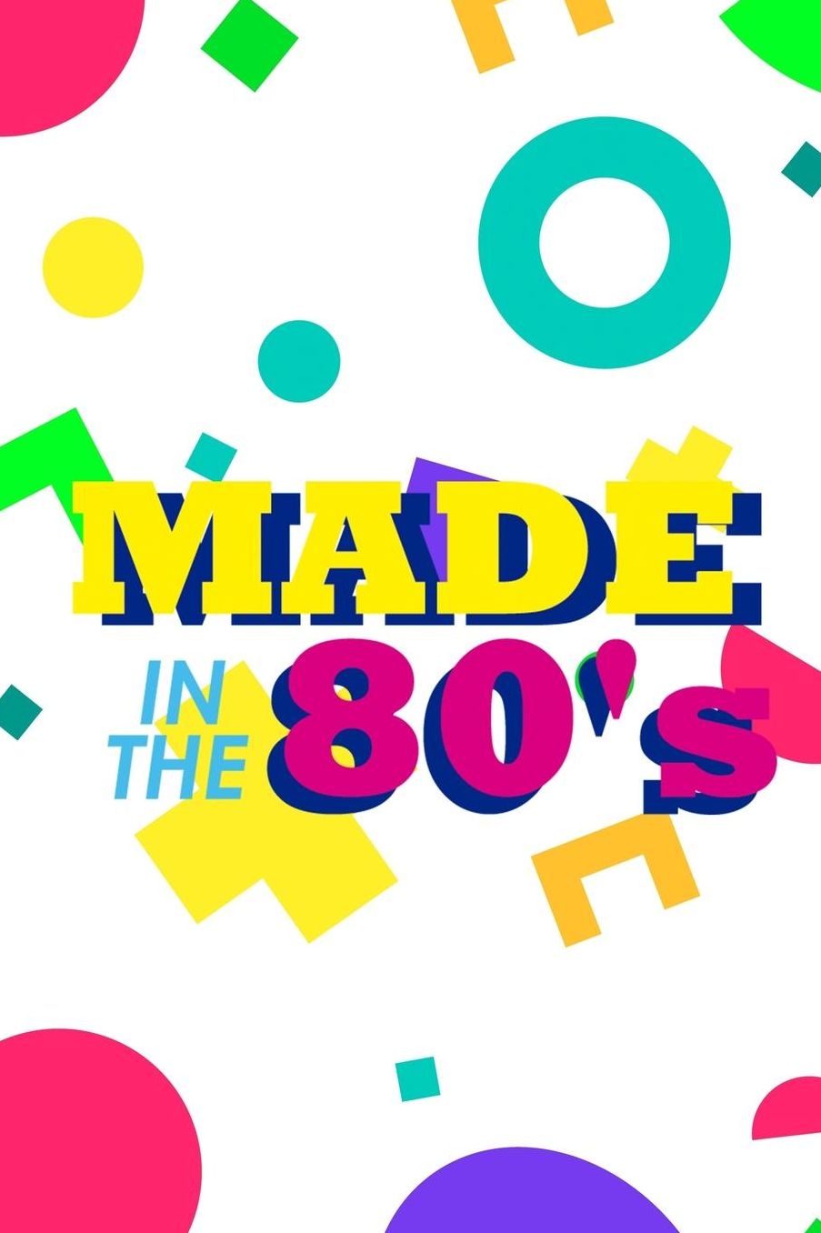 Made In The 80's: Blank Lined Notebook (80's ) Rad