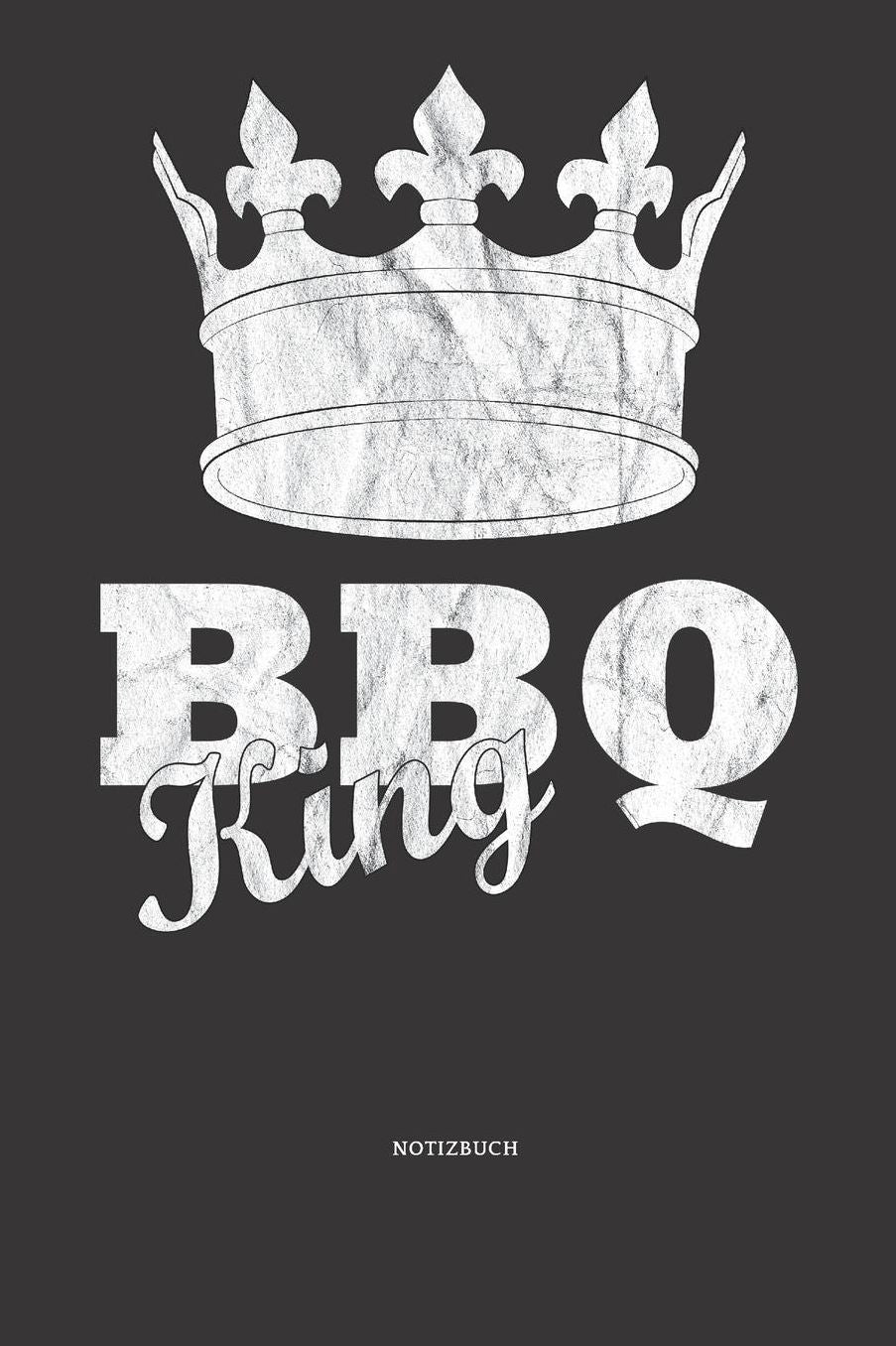 Notizbuch: BBQ Mandala Notizbuch / Tagebuch / Journal mit 120 leeren Linierte Seiten Papa, Koch, Grillmeister