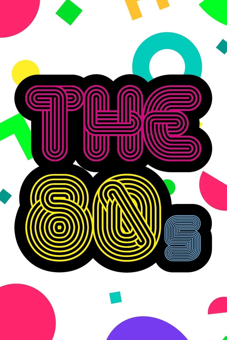 The 80's: Blank Lined Notebook (80's ) Rad