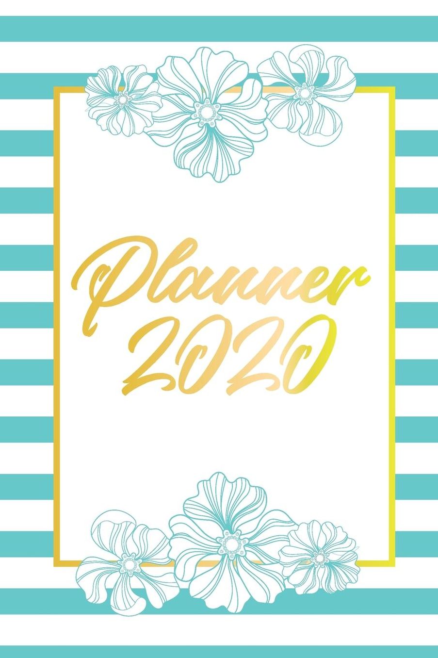 Planner 2020: Year Monthly Pocket Planner: 12 Month Calendar Schedule Organizer and Hand Lettering Notebook. Awesome gift idea for your daughter and wife. 6x9 inches, 100 pages.