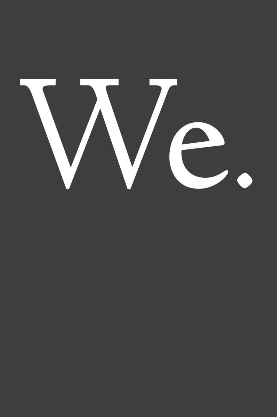 We.: Girl Power 6x9 120 Page Notebook