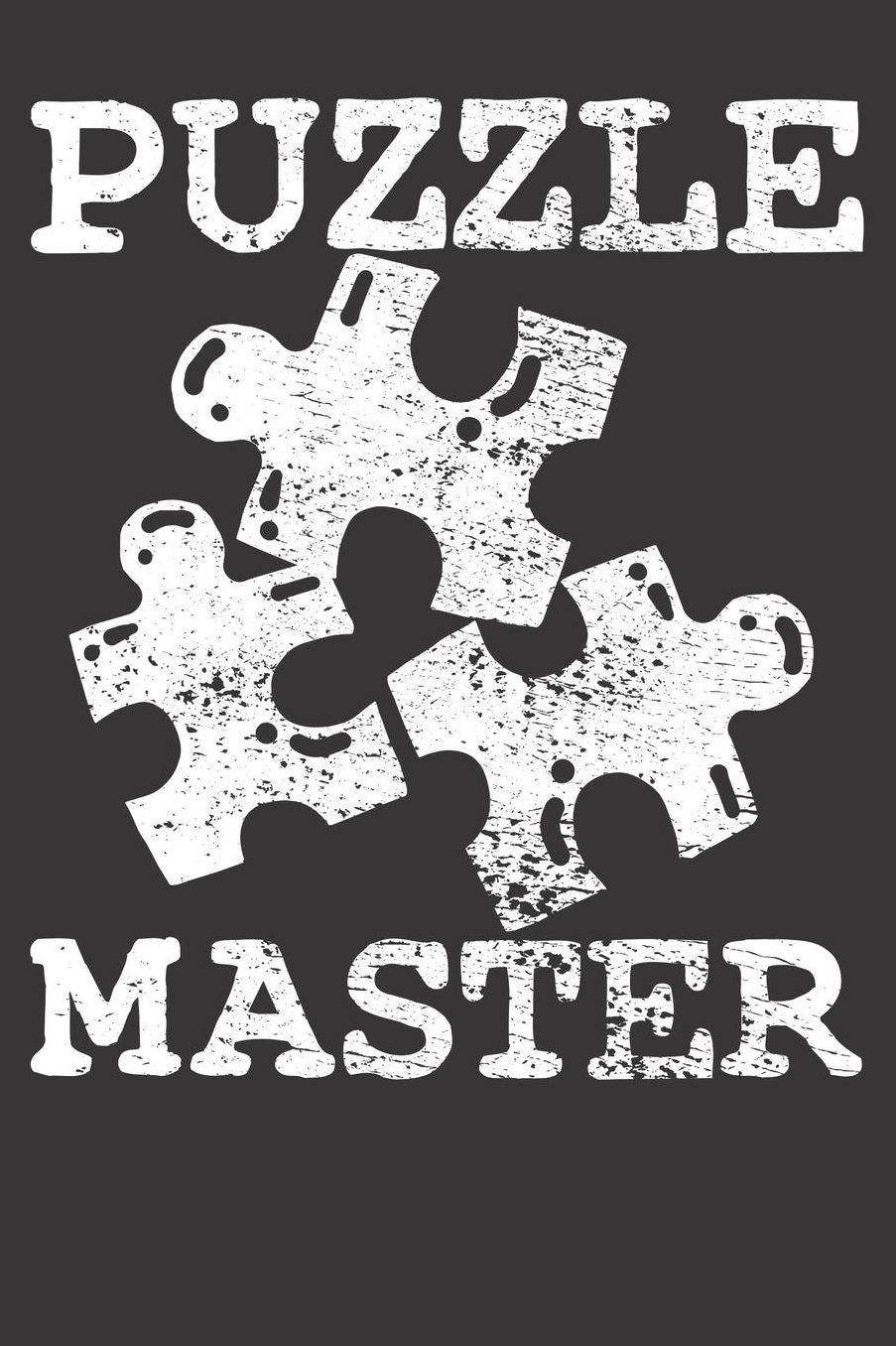 Puzzle Gift Notebook: Vintage Puzzle Master 6x9 College Ruled 120 Pages Student Teacher School College Notebook Sketchbook Journal