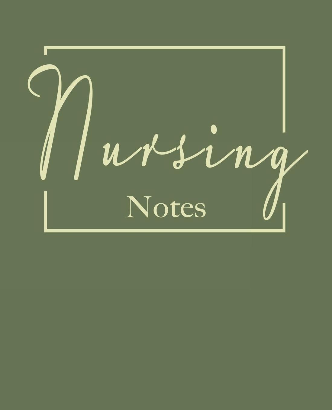 Nursing notes: College ruled composition notebook. 9.75 x 7.5, 140 pages