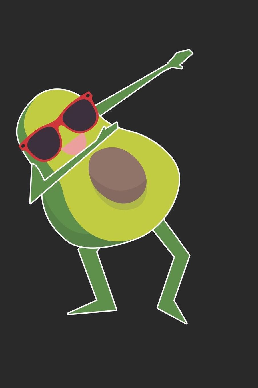Cinco De Mayo Notebook - Dabbing Avocado Dab Avocado Funny Cinco De Mayo - Cinco De Mayo Journal - Cinco De Mayo Diary: Medium College-Ruled Journey Diary, 110 page, Lined, 6x9 (15.2 x 22.9 cm)