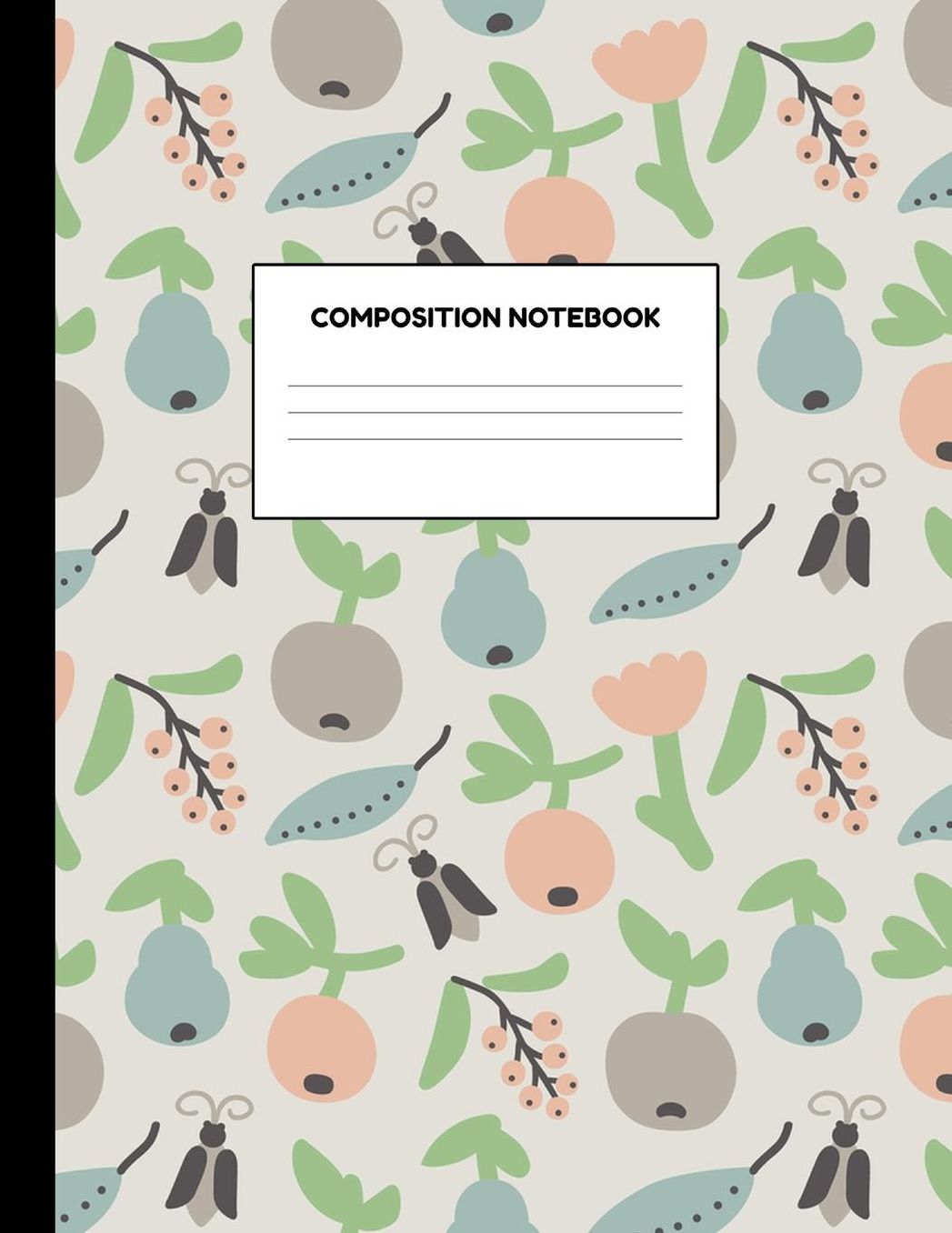 Composition Notebook: Wide Ruled Paper Notebook Journal - Blank Lined Workbook for Teens Kids Students Girls for Home School College for Writing Notes