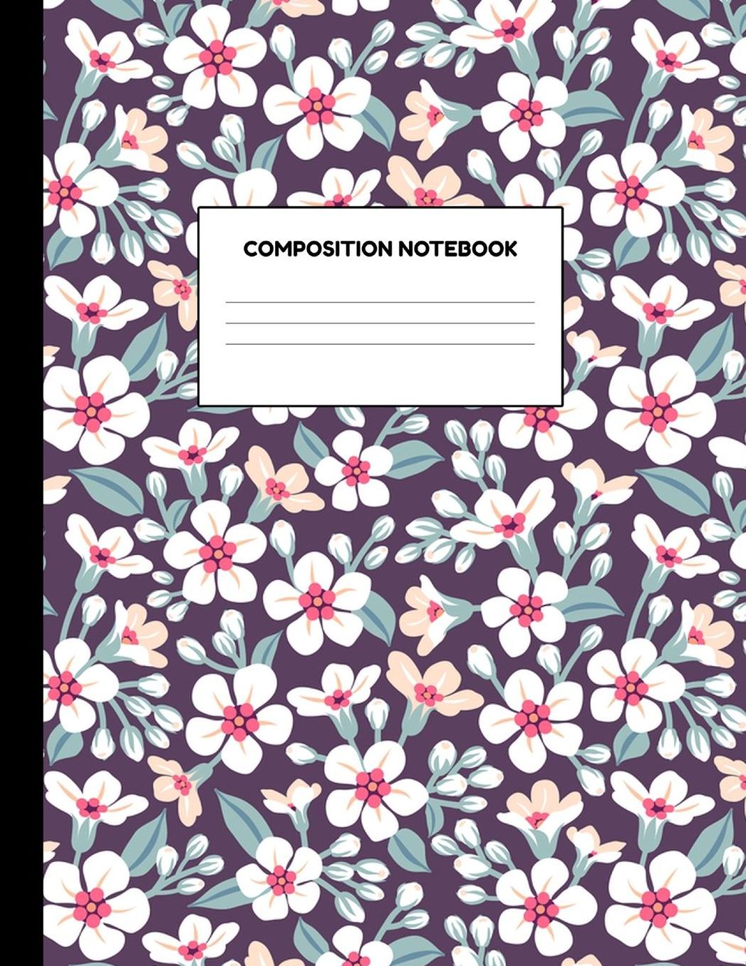 Composition Notebook: Wide Ruled Paper Notebook Journal - Blank Lined Workbook for Teens Kids Students Girls for Home School College for Writing Notes