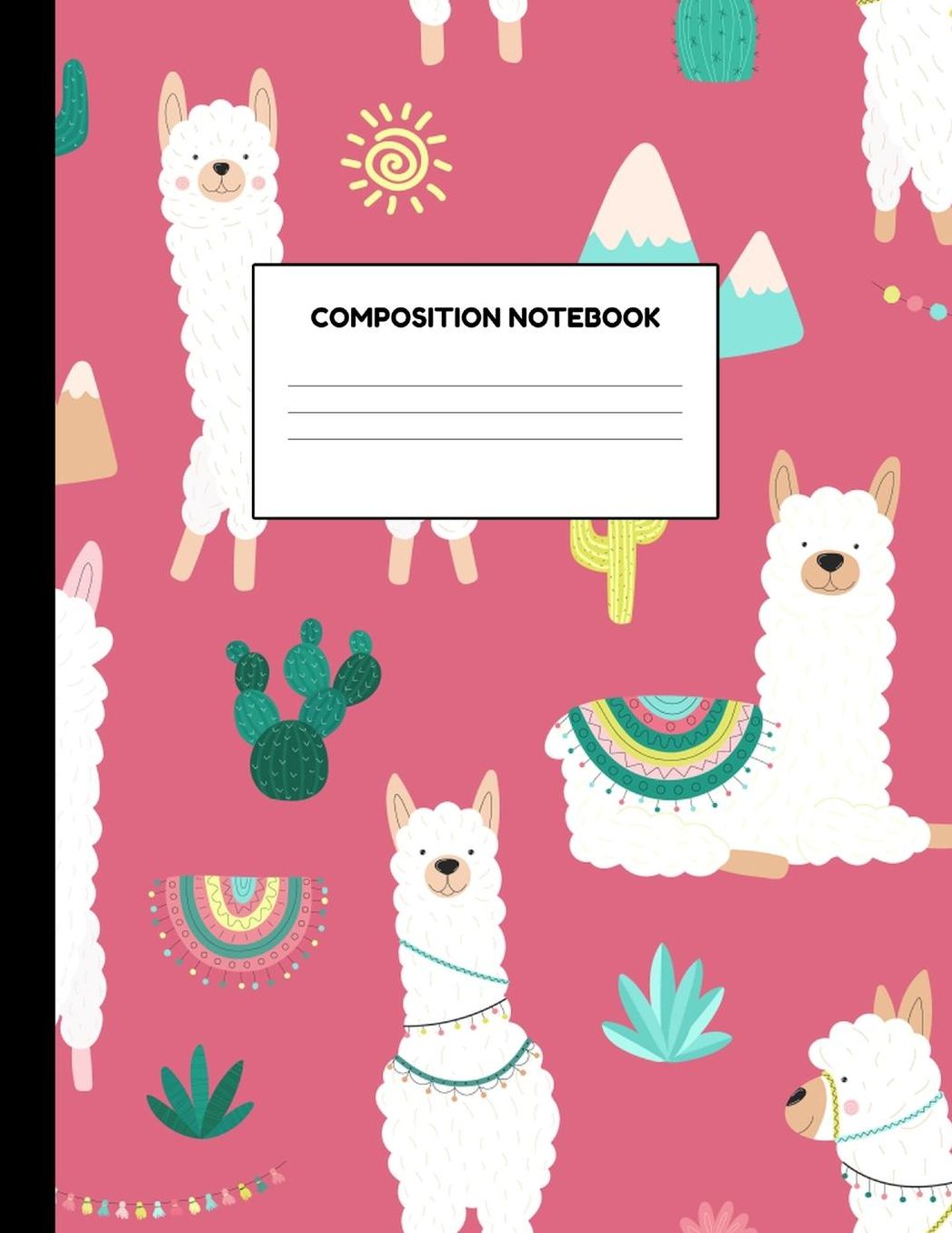 Composition Notebook: Wide Ruled Paper Notebook Journal - Blank Lined Workbook for Teens Kids Students Girls for Home School College for Writing Notes