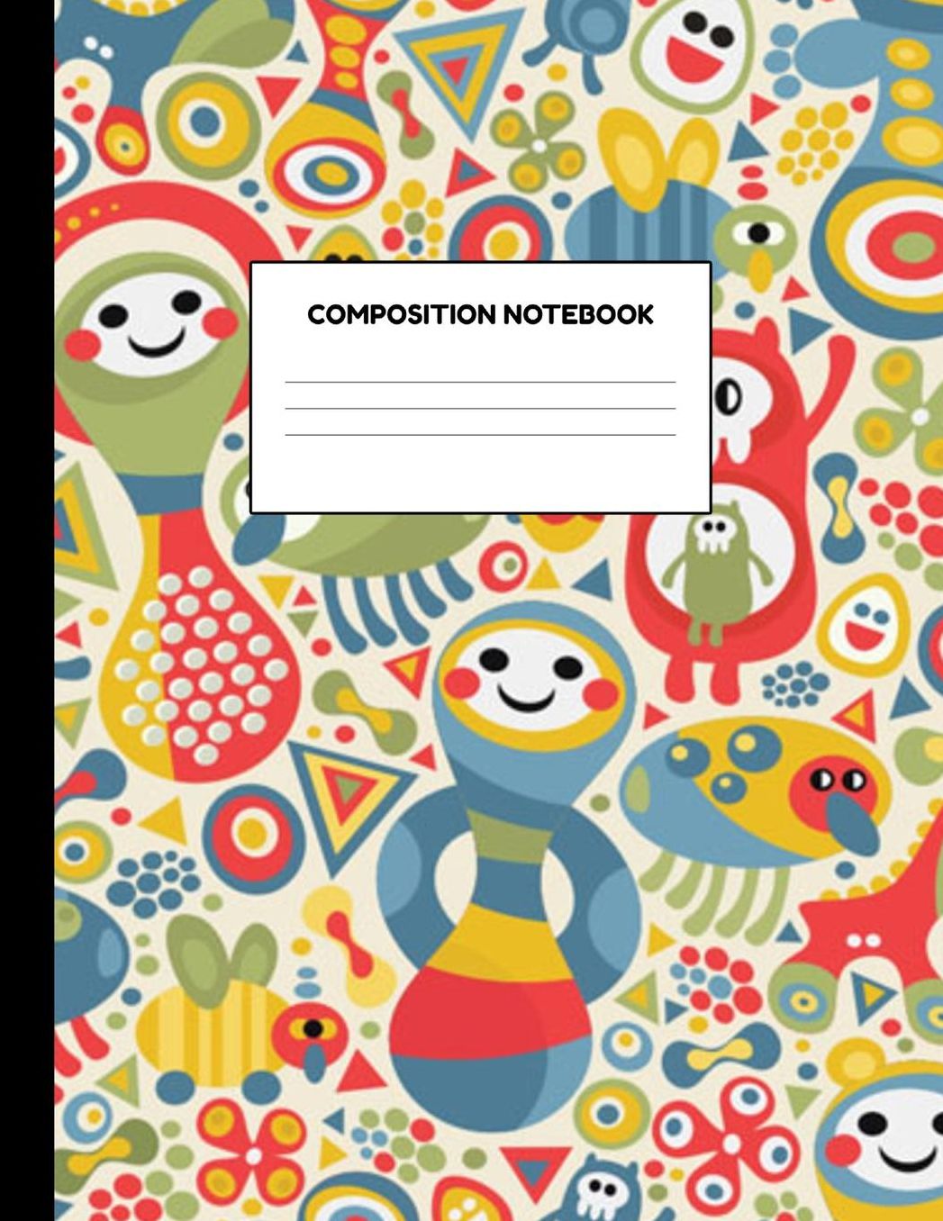 Composition Notebook: Wide Ruled Paper Notebook Journal - Blank Lined Workbook for Teens Kids Students Girls for Home School College for Writing Notes