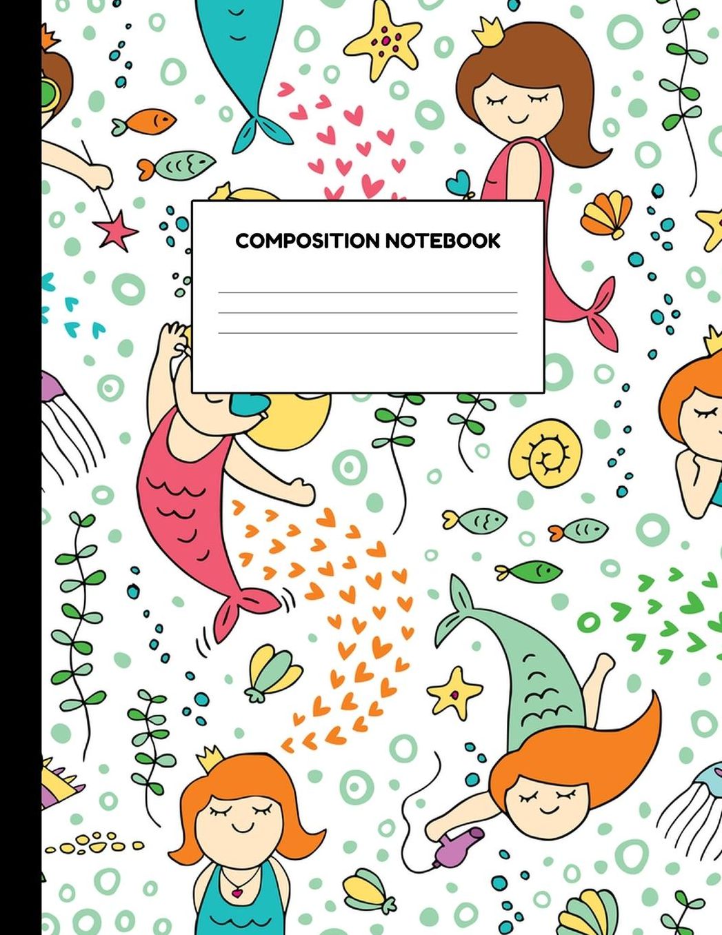 Composition Notebook: Wide Ruled Paper Notebook Journal - Blank Lined Workbook for Teens Kids Students Girls for Home School College for Writing Notes