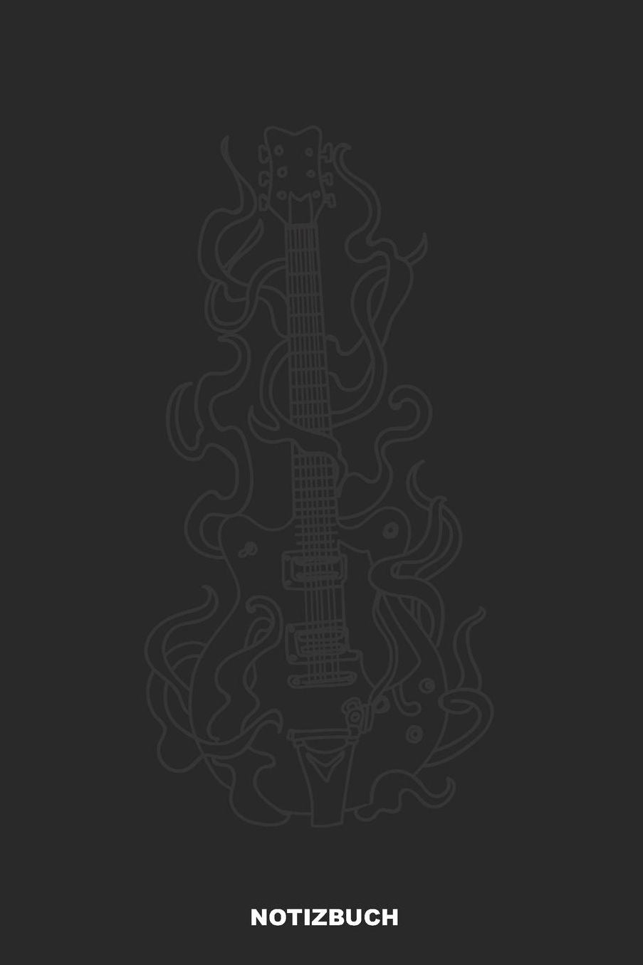 Notizbuch: Punktiertes Gitarre Notizbuch oder Giatrren Notizheft Gepunktet - Musik Journal fï¿½r Mï¿½nner und Frauen punktiert